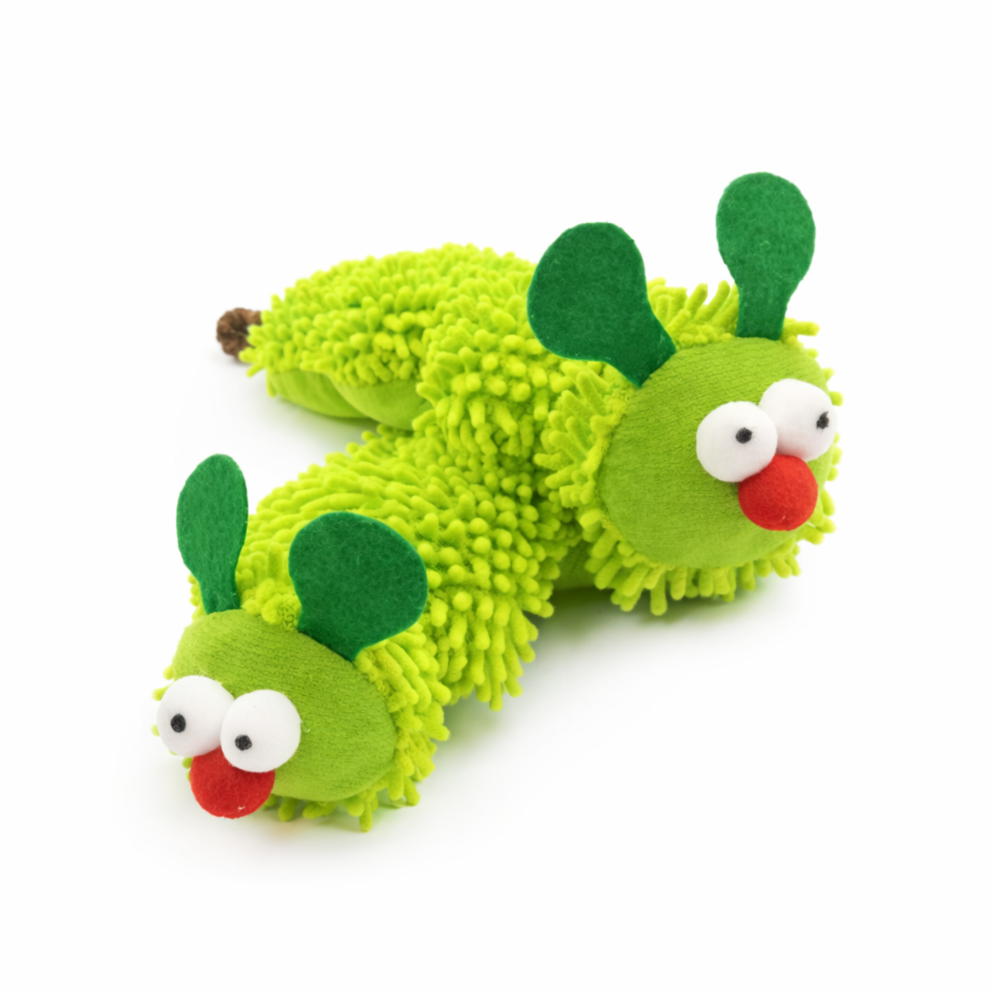 Interactive Caterpillar Cat Toy with Rope Tail Matatabi Fruit – Soft Plush, 23cm