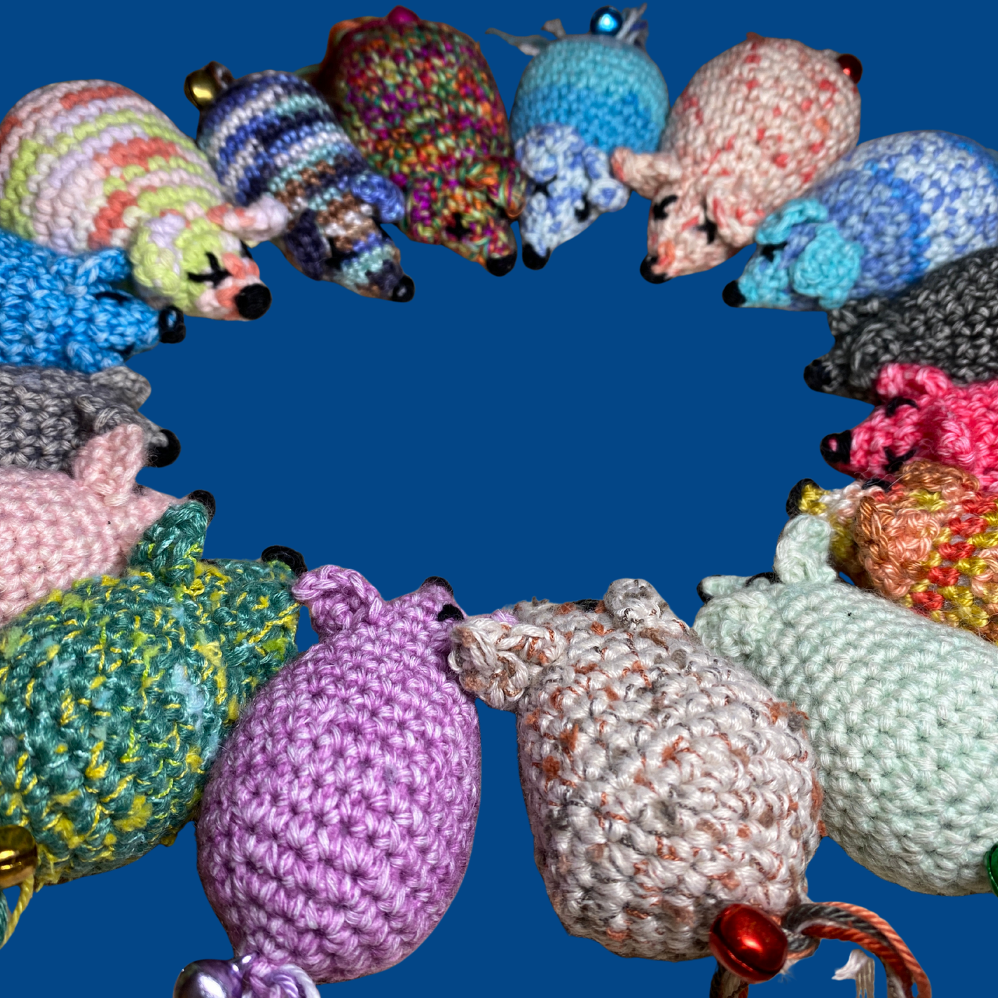 Handmade Catnip Mouse Toy