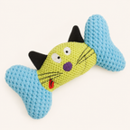 Cute Bone Squeaky Plush Toy for Cats & Dogs