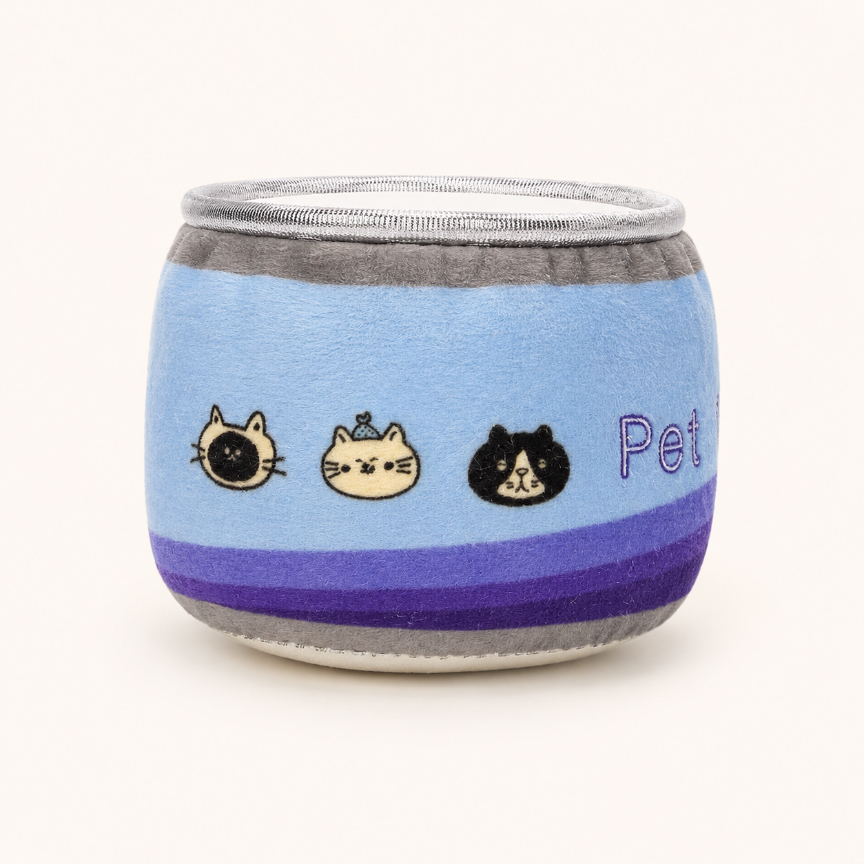 Catnip Crinkle Can Cat Toy – Plush Interactive Toy