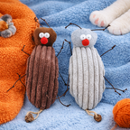 Interactive Plush Cockroach Cat Toy with Catnip – 16 cm Funny Bite & Kick Kitty Toy