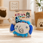 Catnip Plush Animal Cat Toys – Interactive Feather & Fringe Toys for Cats