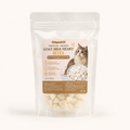 Freeze-Dried Goat Milk Heart Bites for Cats & Dogs 100g