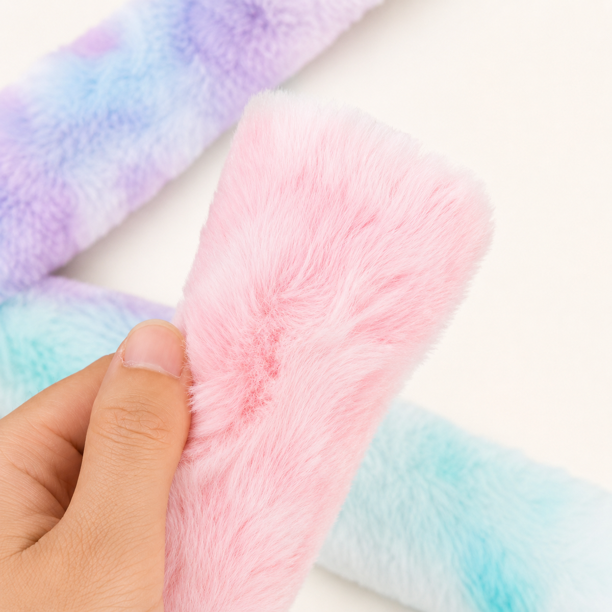 Giant Pastel Caterpillar Cat Toy – 37cm Plush Catnip Kicker | Interactive Cat Toy