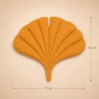 Leaf Shaped Pet Bed – Reversible Soft Washable Non Slip Cushion Mat for Cats & Dogs