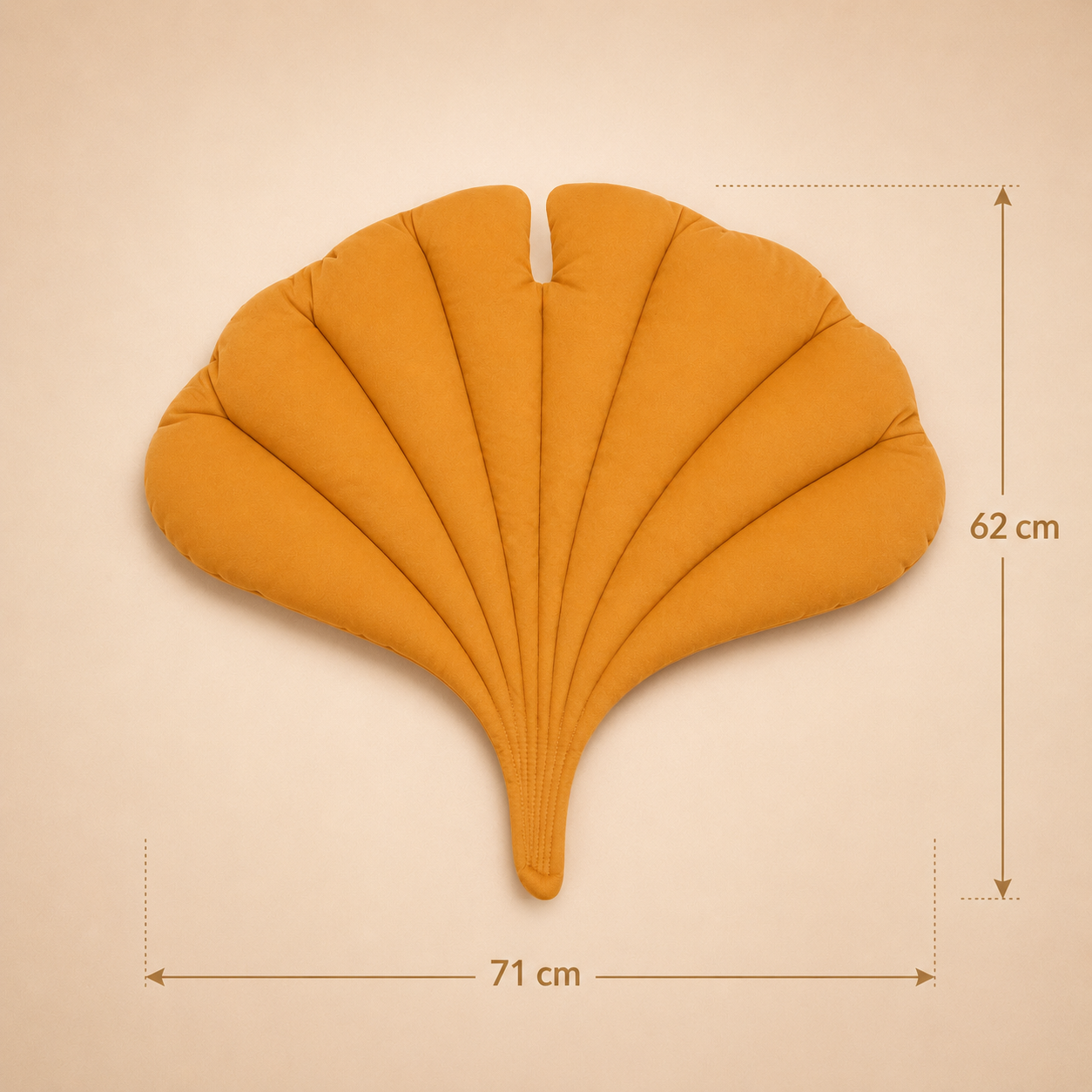 Leaf Shaped Pet Bed – Reversible Soft Washable Non Slip Cushion Mat for Cats & Dogs