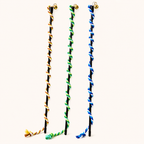 Interactive Cat Teaser Wand with Elastic String & Bell – Durable Rope Cat Toy for Indoor Cats