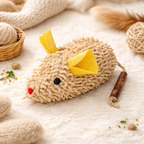 Ratty Mouse Interactive Plush Cat Toy with Catnip & Matatabi Stick – Bite & Chew Toy for Cats