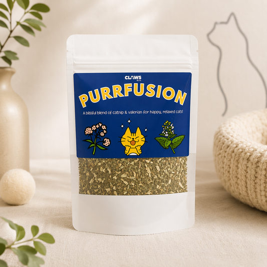 Purrfusion - Premium Catnip Blend - The Ultimate Feline Treat