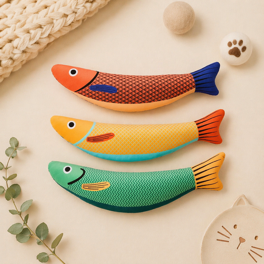 Cat Toys Fish – Teeth Grinding Catnip Toy for Cats | 24cm