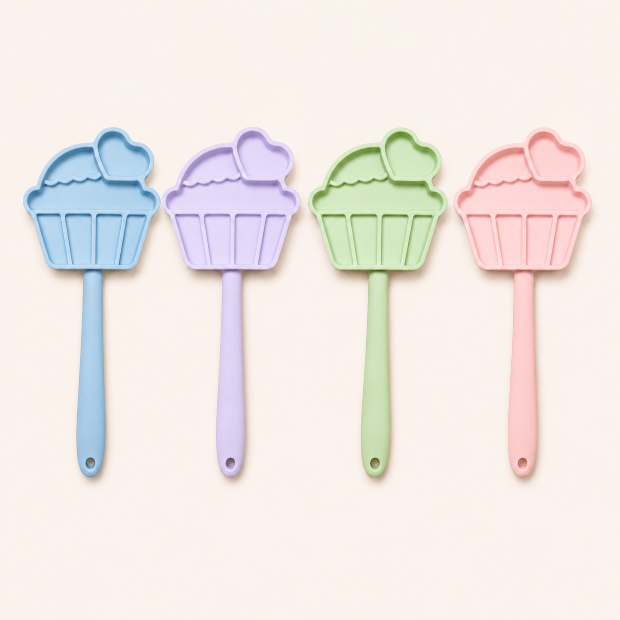 Cupcake Cat Treat Spoon – 27cm Long Handle Lickable Treat Feeder