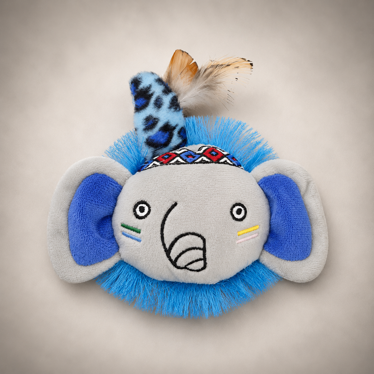 Catnip Plush Animal Cat Toys – Interactive Feather & Fringe Toys for Cats