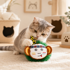 Catnip Plush Animal Cat Toys – Interactive Feather & Fringe Toys for Cats