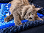 Snuggle & Snooze Pet Blanket, Handmade – Soft Plush Cat & Dog Blanket 50 × 70 cm