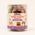 Freeze-Dried Mixed Flavour Donuts – Chicken Cat & Dog Treats 40g - Claws&Co.