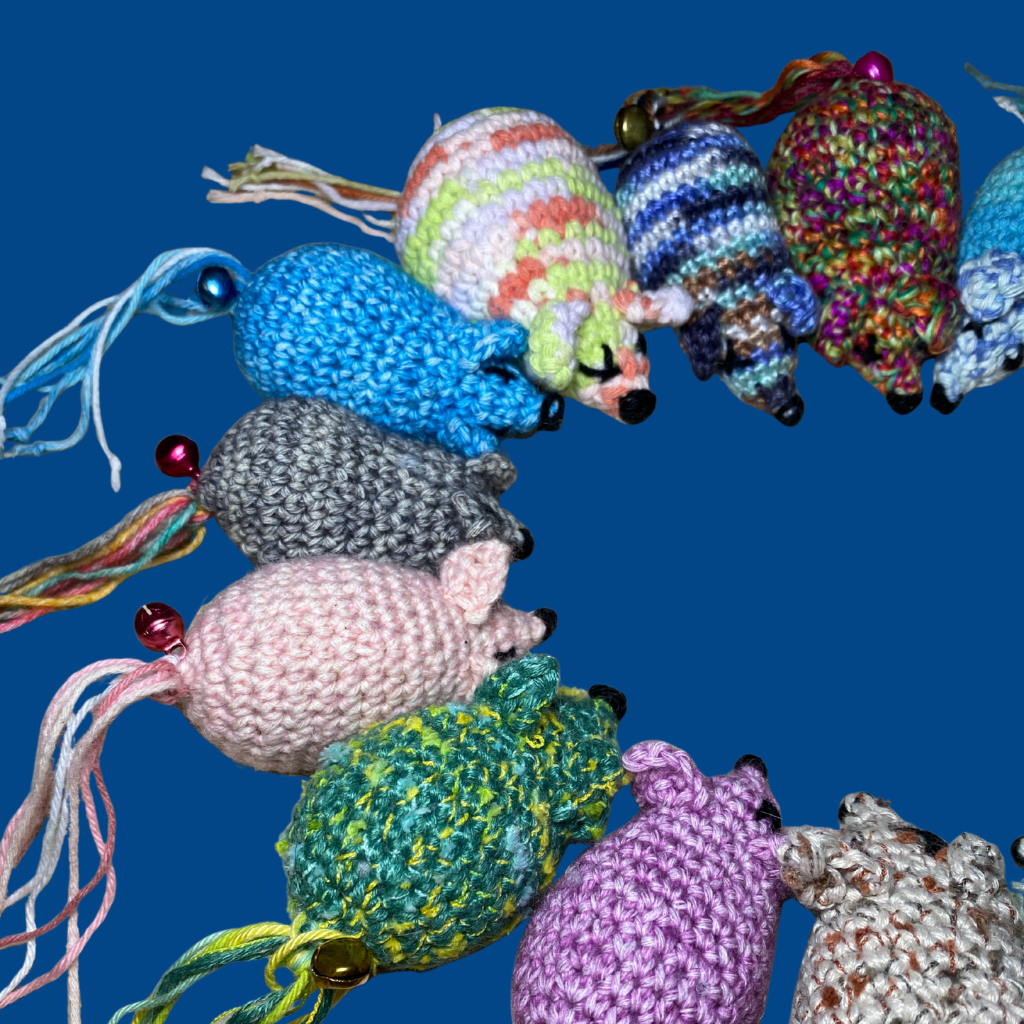 Handmade Catnip Mouse Toy