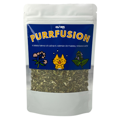 Purrfusion - Premium Catnip Blend - The Ultimate Feline Treat